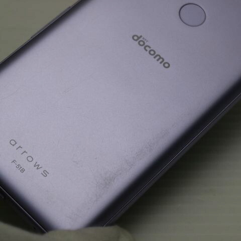 arrows We F-51B パープル docomo 中古【超美品】保証付き 赤ロム保証(サムネイル3枚目)