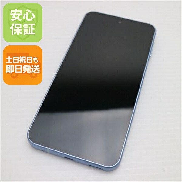 AQUOS sense9 128GB ブルー SIMフリー 中古 スマホ SHARP【新品同様】保証付き 赤ロム保証