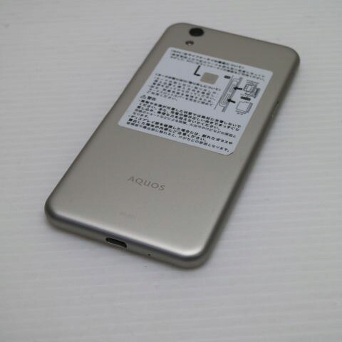 AQUOS EVER SH-02J ゴールド docomo 中古 スマホ SHARP 白ロム【超美品】保証付き 赤ロム保証(サムネイル2枚目)