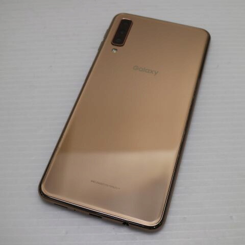 Galaxy A7 ゴールド SIMフリー 中古 スマホ 白ロム【超美品】保証付き 赤ロム保証(サムネイル2枚目)