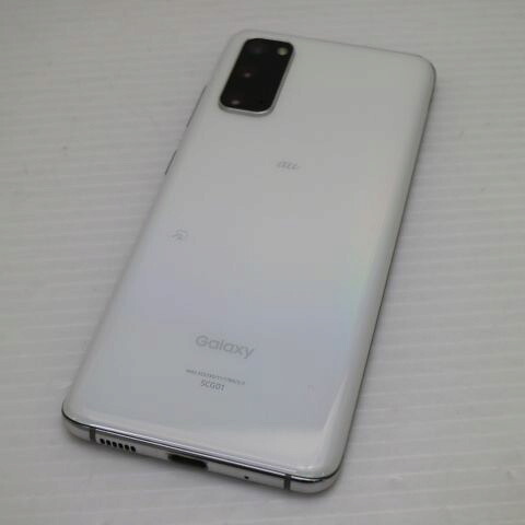 Galaxy S20 5G SCG01 クラウドホワイト au 中古 スマホ 白ロム【美品】保証付き 赤ロム保証(サムネイル2枚目)