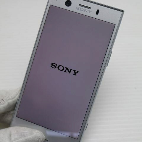 Xperia XZ1 Compact SO-02K シルバー docomo 中古 スマホ スマホ 白