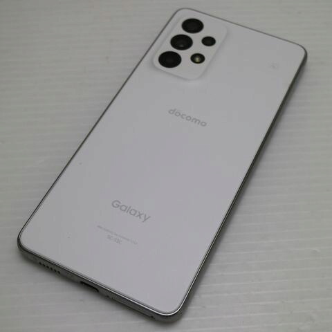 Galaxy A53 5G SC-53C オーサムホワイト docomo 中古 スマホ 白ロム【美品】保証付き 赤ロム保証(サムネイル2枚目)