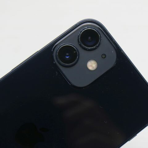 iPhone 12 mini 64GB ブラック SIMフリー 中古 スマホ 白ロム Apple【超美品】保証付き 赤ロム保証(サムネイル3枚目)