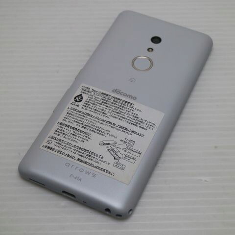 arrows Be4 F-41A ホワイト docomo 中古 スマホ 白ロム【新品同様】保証付き 赤ロム保証(サムネイル2枚目)