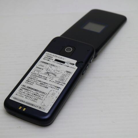 らくらくホン F-02J ネイビー docomo 中古 ガラケー 富士通 白ロム【超美品】保証付き 赤ロム保証(サムネイル2枚目)