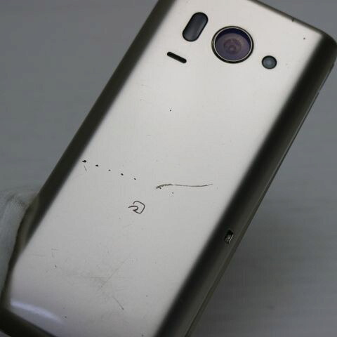 AQUOS K SHF33 ゴールド au 中古 ガラケー SHARP 白ロム【美品】保証付き 赤ロム保証(サムネイル3枚目)