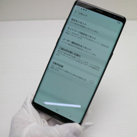 Galaxy Note8 SC-01K ブラック docomo 中古 スマホ スマホ 白ロム SAMSUNG【美品】保証付き 赤ロム保証(サムネイル3枚目)