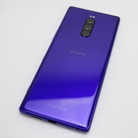 Xperia 1 SOV40 パープル au 中古 スマホ 白ロム【超美品】保証付き 赤ロム保証(サムネイル2枚目)