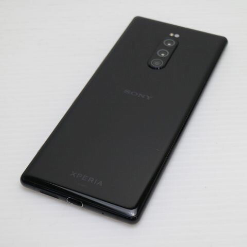 Xperia 1 SOV40 ブラック au 中古 スマホ 白ロム【美品】保証付き 赤ロム保証(サムネイル2枚目)