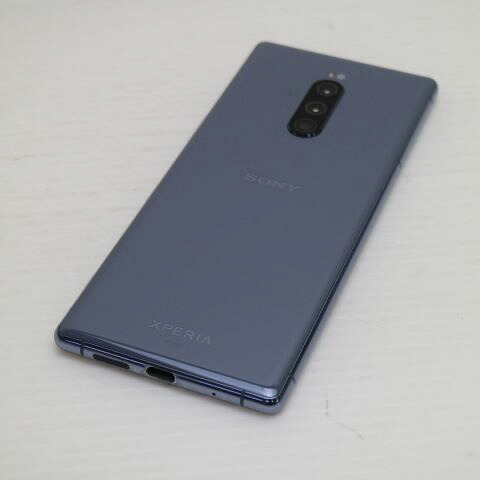 Xperia 1 SOV40 グレー au 中古 スマホ 白ロム【超美品】保証付き 赤ロム保証(サムネイル2枚目)