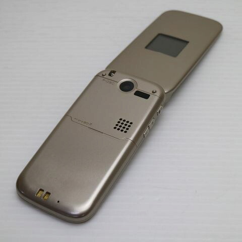 らくらくホン F-08C ゴールド docomo 中古 ガラケー FUJITSU 白ロム【美品】保証付き 赤ロム保証(サムネイル2枚目)