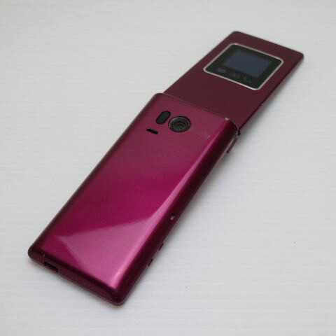かんたん携帯9 505SH ワインレッド SoftBank 中古 白ロム ガラケー SHARP【良品中古】保証付き 赤ロム保証(サムネイル2枚目)