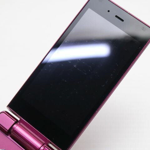 かんたん携帯9 505SH ワインレッド SoftBank 中古 白ロム ガラケー SHARP【良品中古】保証付き 赤ロム保証(サムネイル3枚目)