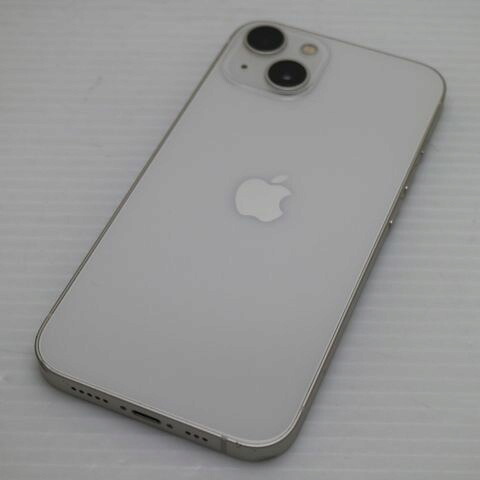 iPhone 13 256GB スターライト SIMフリー 中古 白ロム【美品】保証付き 赤ロム保証(サムネイル2枚目)