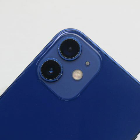 iPhone 12 mini 128GB ブルー SIMフリー 中古 スマホ 白ロム Apple【超美品】保証付き 赤ロム保証(サムネイル3枚目)