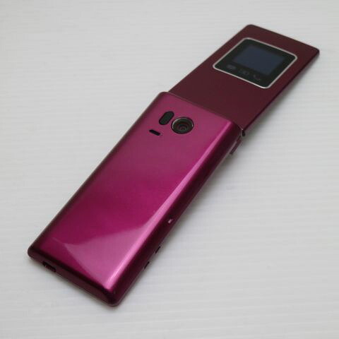 かんたん携帯9 505SH ワインレッド SoftBank 中古 白ロム ガラケー SHARP【超美品】保証付き 赤ロム保証(サムネイル2枚目)