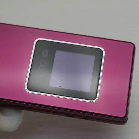かんたん携帯9 505SH ワインレッド SoftBank 中古 白ロム ガラケー SHARP【超美品】保証付き 赤ロム保証(サムネイル3枚目)