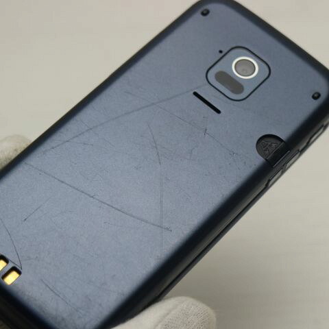 F-01M ネイビー docomo 中古 ガラケー 白ロム【美品】保証付き 赤ロム保証(サムネイル3枚目)