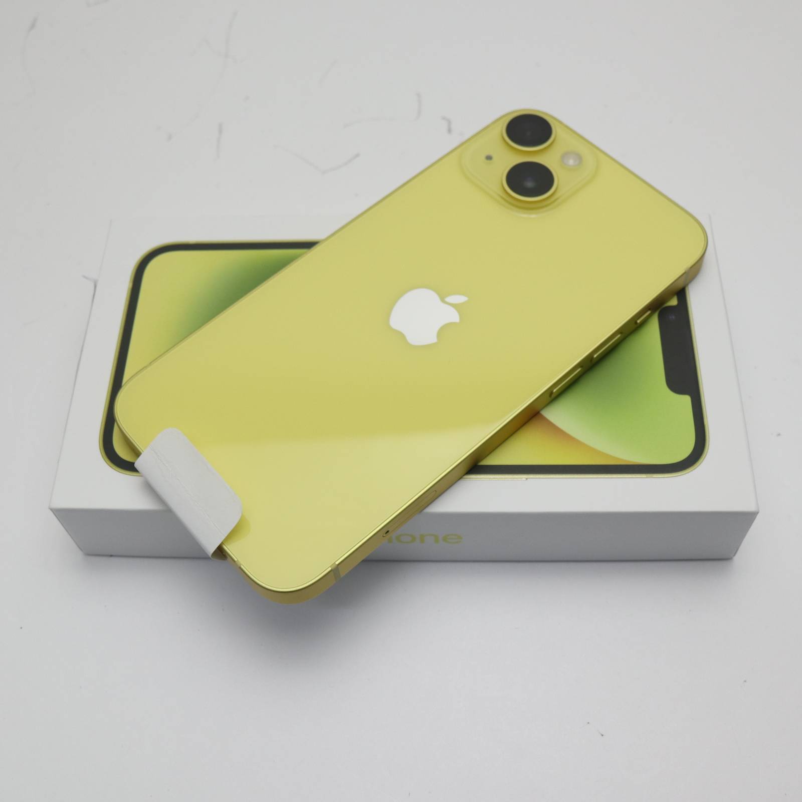 iPhone 14 128GB イエロー SIMフリー 中古 スマホ【新品未使用】保証付き 赤ロム保証(サムネイル2枚目)