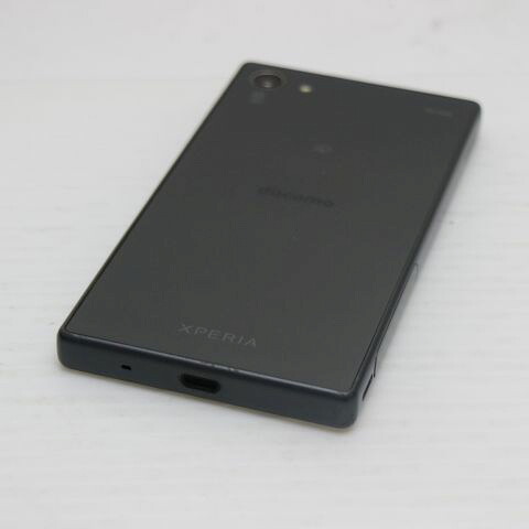 Xperia Z5 Compact SO-02H ブラック docomo 中古 スマホ SONY 白ロム【美品】保証付き 赤ロム保証(サムネイル2枚目)