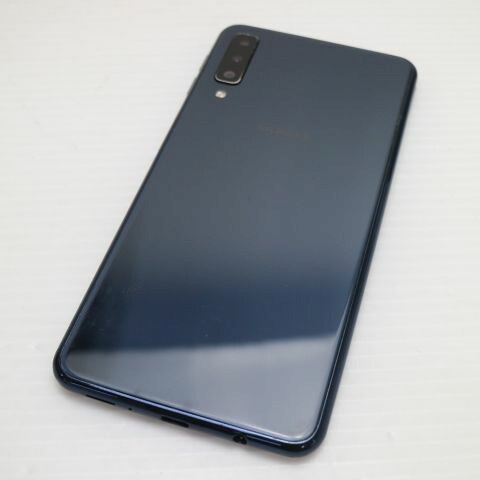 Galaxy A7 ブラック SIMフリー 中古 スマホ 白ロム【美品】保証付き 赤ロム保証(サムネイル2枚目)