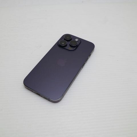 iPhone 14 Pro 128GB ディープパープル SIMフリー 中古 スマホ【超美品】保証付き 赤ロム保証(サムネイル2枚目)