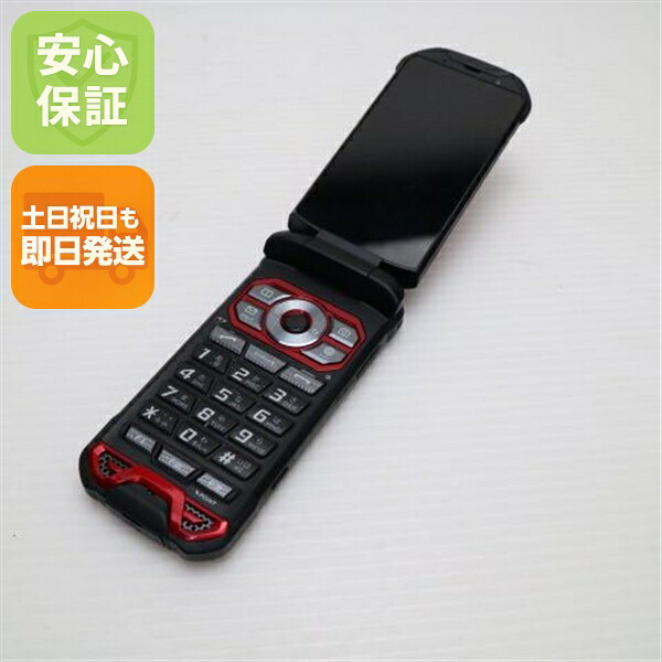 TORQUE X01 KYF33 レッド au 中古 ガラケー KYOCERA 白ロム【美品】保証付き 赤ロム保証