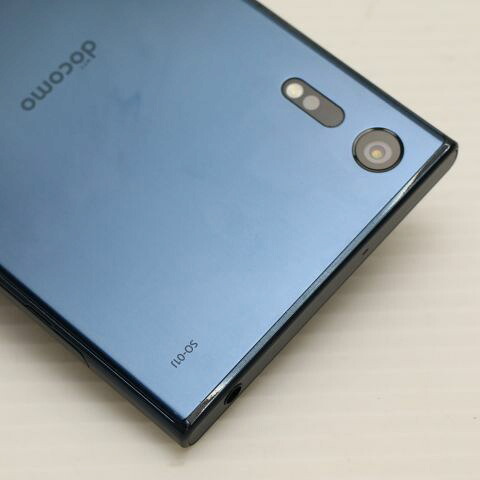 Xperia XZ SO-01J ブルー docomo 中古 スマホ SONY 白ロム【超美品】保証付き 赤ロム保証(サムネイル2枚目)