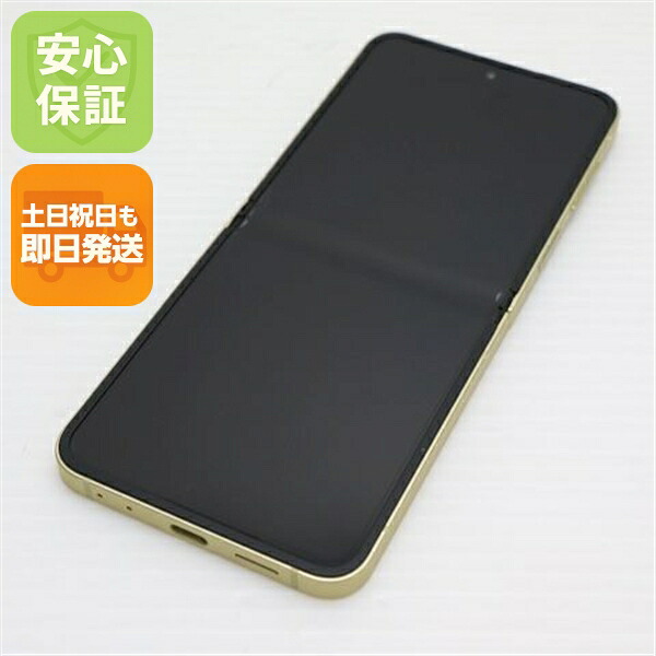 Galaxy Z Flip6 256GB イエロー SIMフリー 中古 スマホ SAMSUNG【超美品】保証付き 赤ロム保証